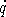 ˙q